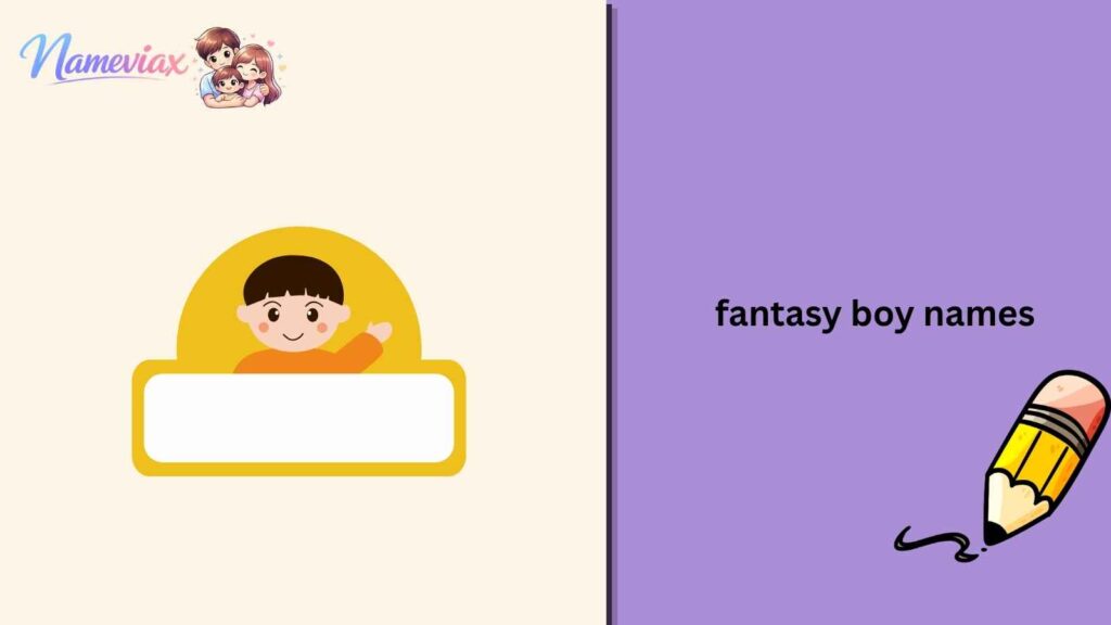 fantasy boy names