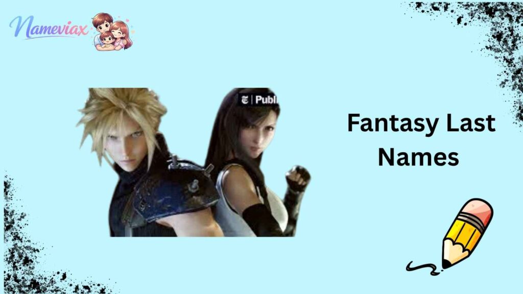 Fantasy Last Names
