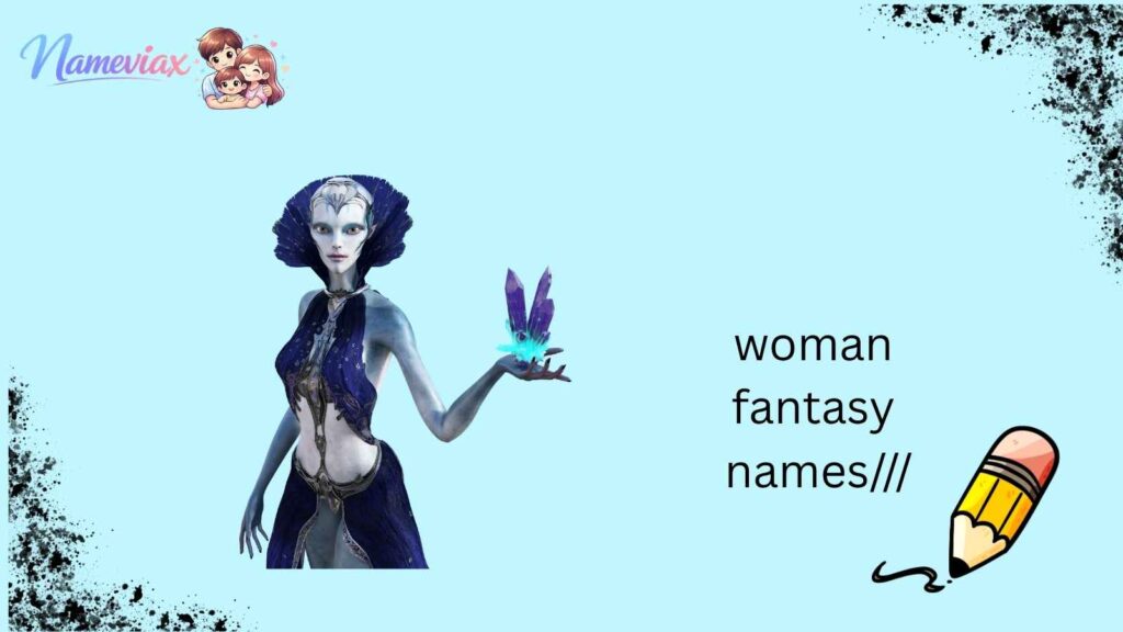 woman fantasy names///