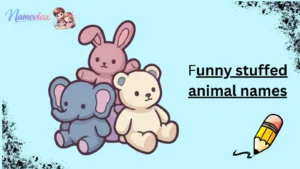 Funny stuffed animal names